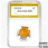 Image 1 : 1919-D Wheat Cent PGA MS66 RED