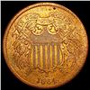 Image 1 : 1864 Two Cent Piece CLOSELY UNCIRCULATED