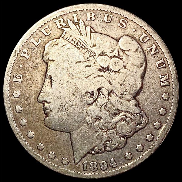 1894 Morgan Silver Dollar NEARLY UNCIRCULATED
