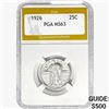 Image 1 : 1926 Standing Liberty Quarter PGA MS63