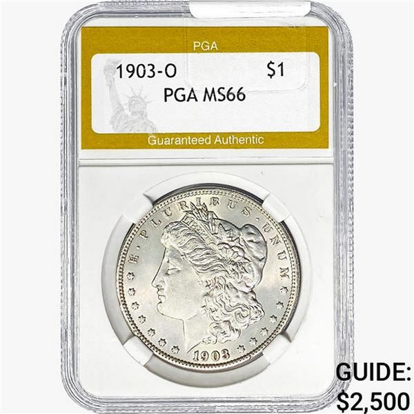 1903-O Morgan Silver Dollar PGA MS66