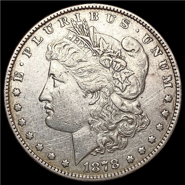 1878 Morgan Silver Dollar NEARLY UNCIRCULATED