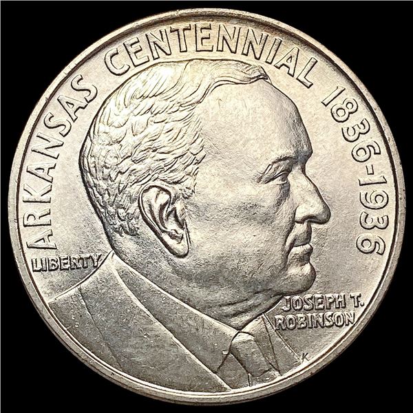 1936 Robinson Half Dollar GEM BU