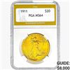 Image 1 : 1911 $20 Gold Double Eagle PGA MS64
