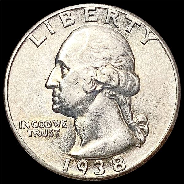 1938 Washington Silver Quarter CHOICE BU