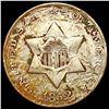 Image 1 : 1852 Silver Three Cent CLOSELY UNCIRCULATED