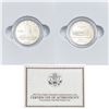 Image 2 : 1992-2003 Commem 50c & Silver $1 (4 Coins)