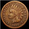 Image 1 : 1866 Indian Head Cent ABOUT UNCIRCULATED