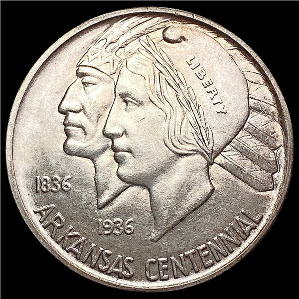 1939-D Arkansas Half Dollar GEM BU