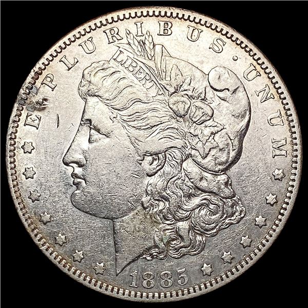 1885-S Morgan Silver Dollar CLOSELY UNCIRCULATED