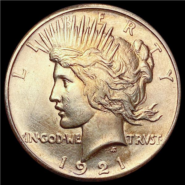 1921 Silver Peace Dollar CHOICE BU