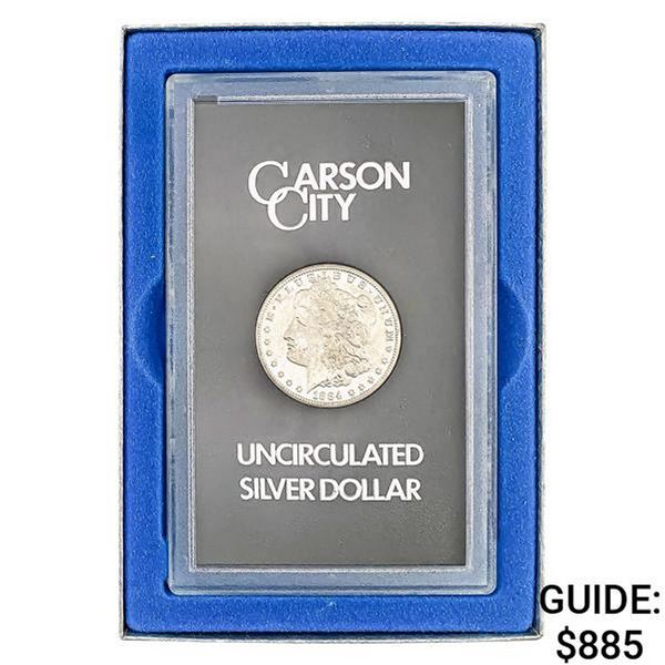 1884-CC Morgan Silver Dollar GSA