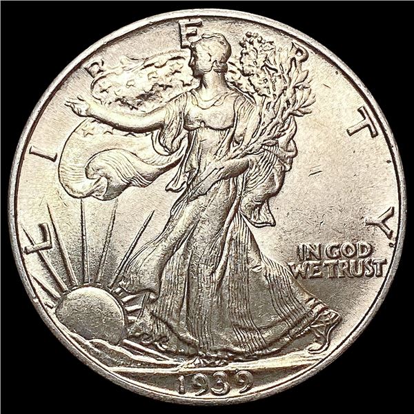 1939 Walking Liberty Half Dollar GEM BU