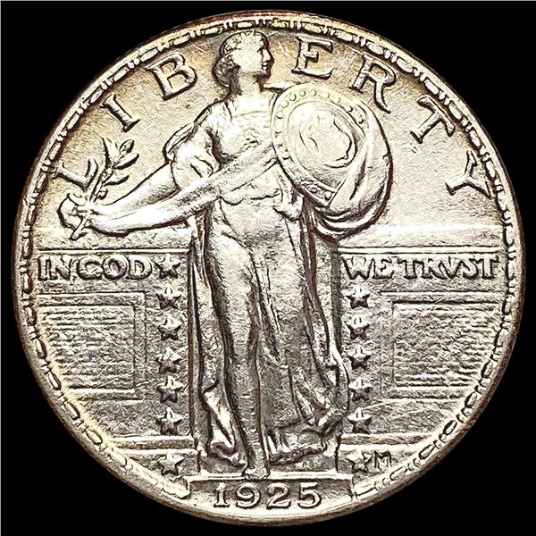 1925 Standing Liberty Quarter CHOICE AU