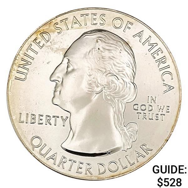 2011 ATB 25C 5oz Silver Gettysburg, PA