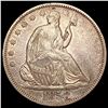 Image 1 : 1858 Seated Liberty Half Dollar CLOSELY UNCIRCULATED