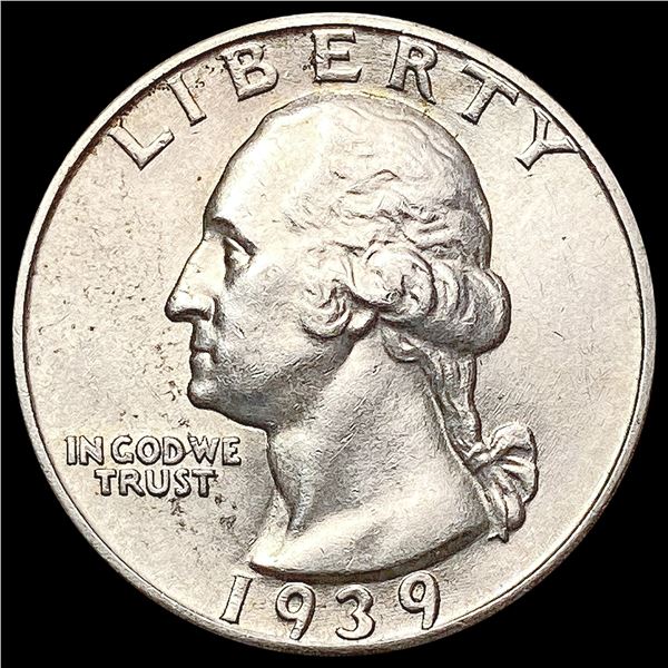 1939-S Washington Silver Quarter GEM BU