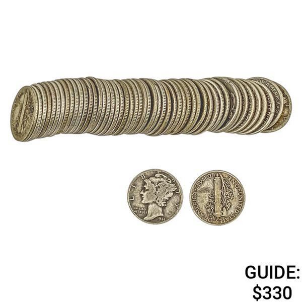 [52] 1917-1945 Mercury Silver Dime