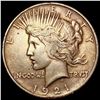 1921 Silver Peace Dollar NEARLY UNCIRCULATED