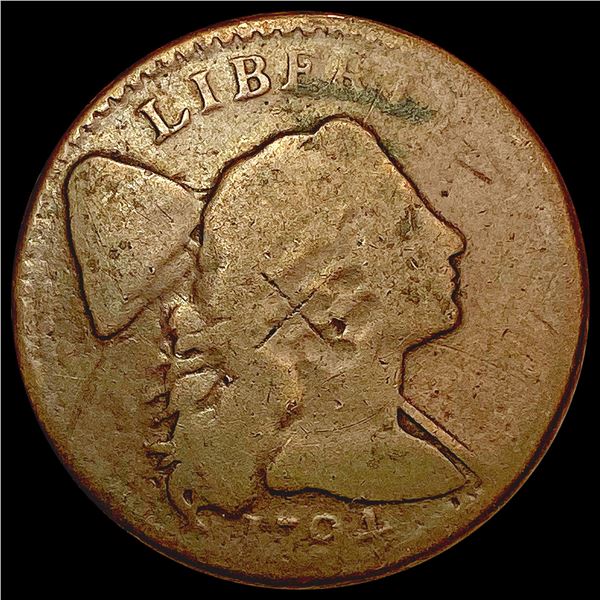 1794 Liberty Cap Large Cent NICELY CIRCULATED
