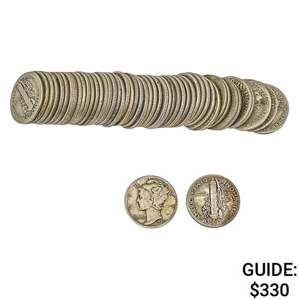 [51] 1920-1945 Mercury Silver Dime