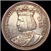 1893 Isabella Silver Quarter CHOICE AU