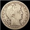 1904-S Barber Half Dollar LIGHTLY CIRCULATED