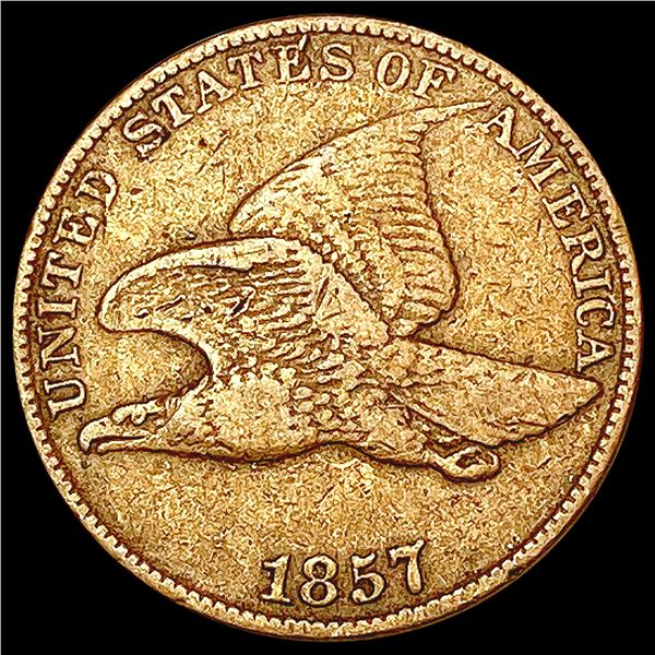 1857 Flying Eagle Cent CLOSELY UNCIRCULATED