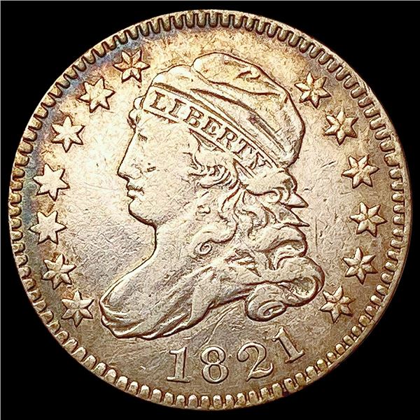 1821 Capped Bust Dime LIGHTLY CIRCULATED