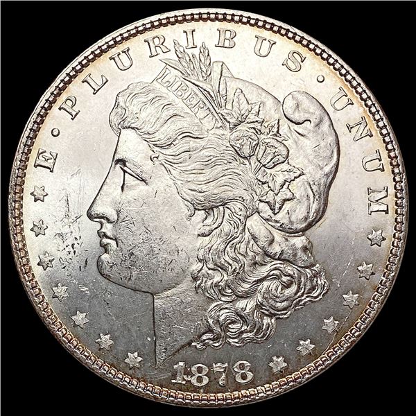 1878 Morgan Silver Dollar GEM BU