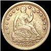 Image 1 : 1853 Arr. Seated Liberty Half Dime ABOUT UNCIRCULATED