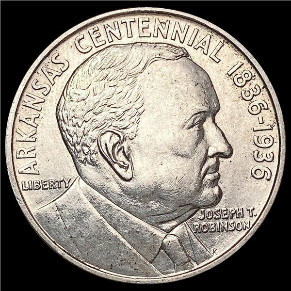 1936 Robinson Half Dollar CHOICE BU