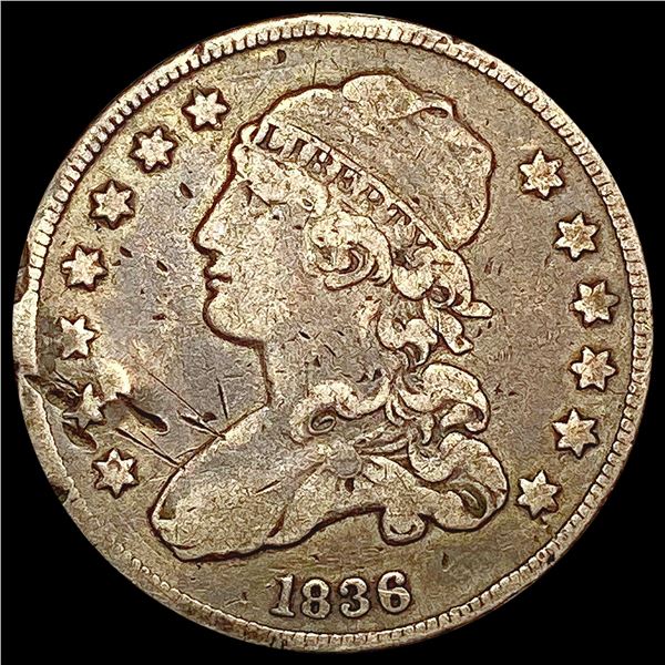 1836 Capped Bust Quarter HIGH GRADE