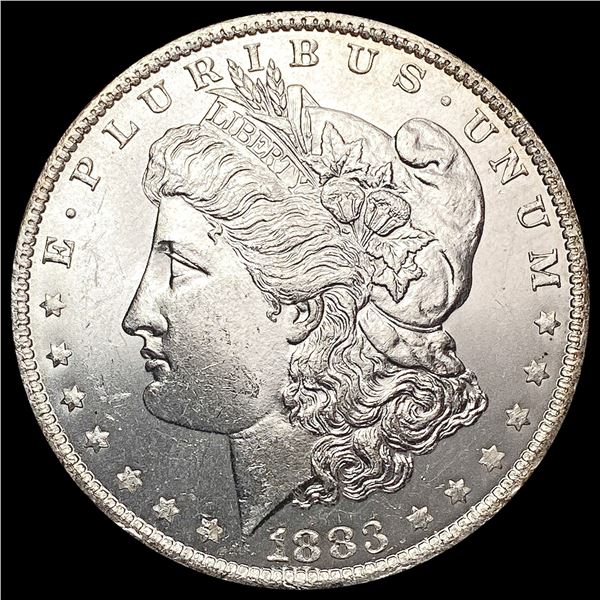 1883-O/O Morgan Silver Dollar GEM BU