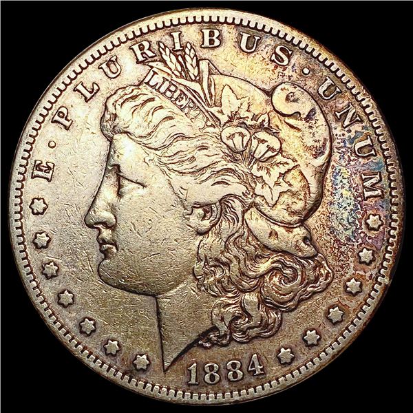 1884-S Morgan Silver Dollar CLOSELY UNCIRCULATED