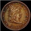 1863 Civil War Token; Our Navy CHOICE AU