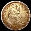 Image 1 : 1854 Arr. Seated Liberty Quarter ABOUT UNCIRCULATED