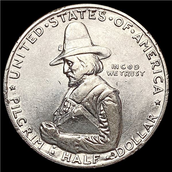 1920 Pilgrim Half Dollar CLOSELY UNCIRCULATED