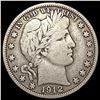 1912-S Barber Half Dollar LIGHTLY CIRCULATED