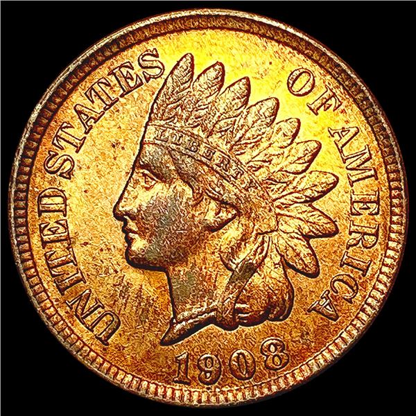 1908 Indian Head Cent CHOICE BU