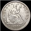 1857-O Seated Liberty Quarter NEARLY UNCIRCULATED