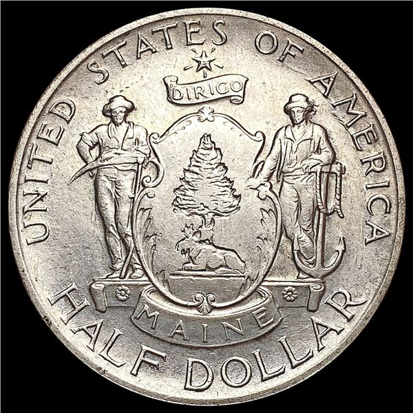 1920 Maine Half Dollar UNCIRCULATED