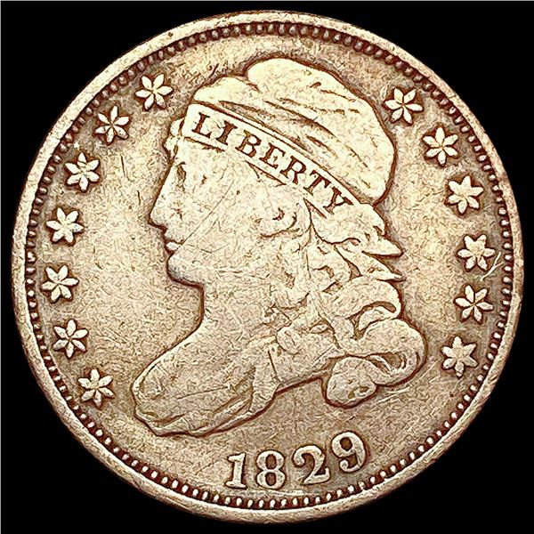 1829 Capped Bust Dime LIGHTLY CIRCULATED