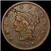1842 Braided Hair Large Cent ABOUT UNCIRCULATED