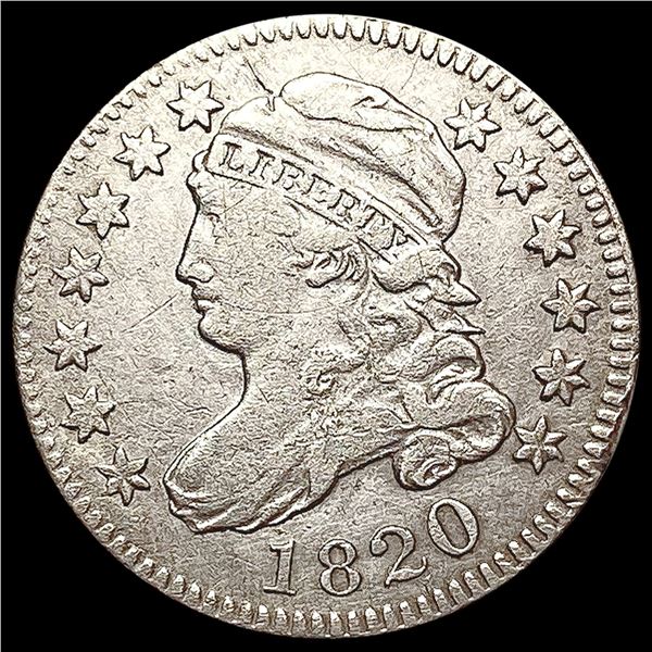 1820 Capped Bust Dime LIGHTLY CIRCULATED