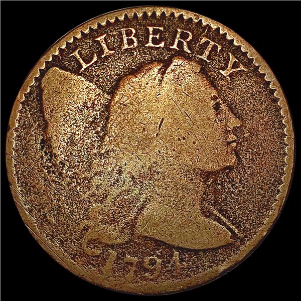 1794 Liberty Cap Large Cent NICELY CIRCULATED