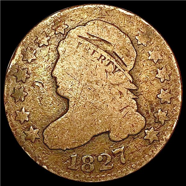1827 Capped Bust Dime NICELY CIRCULATED