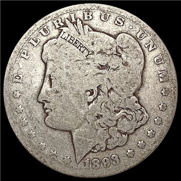 1893 Morgan Silver Dollar NICELY CIRCULATED