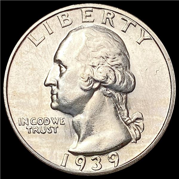 1939-S Washington Silver Quarter GEM BU