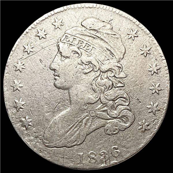 1836 Capped Bust Half Dollar CLOSELY UNCIRCULATED